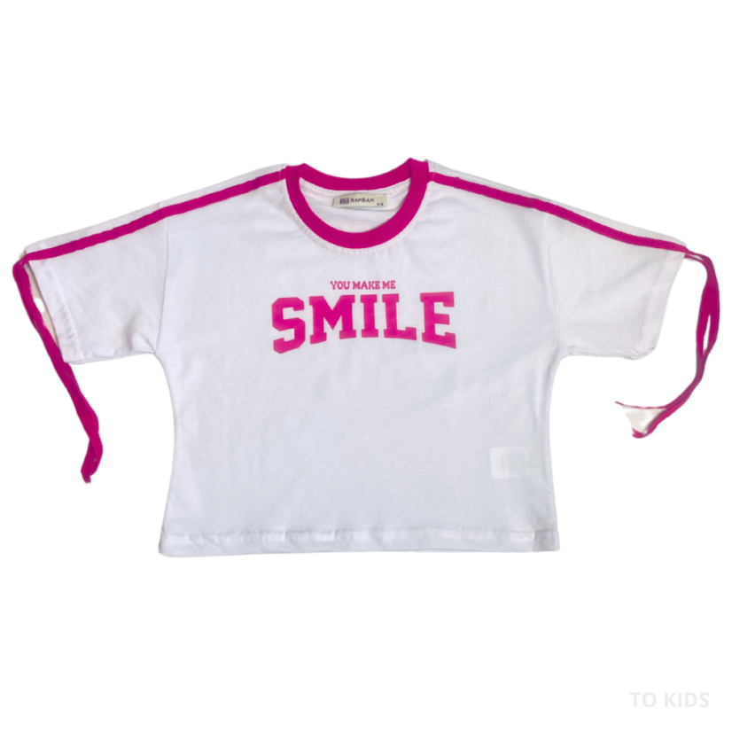 Dívčí komplet Smile - Velikost: 122/128 - 7-8 let