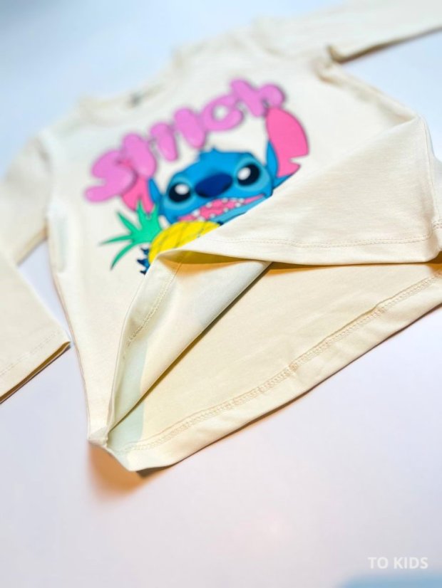 Dívčí komplet Stitch Pink - Velikost: 98/104 - 3-4 roky