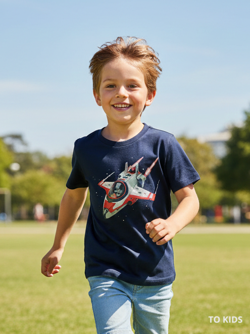 Chlapecké triko Mayoral Spaceship - Velikost: 122/ 7 let