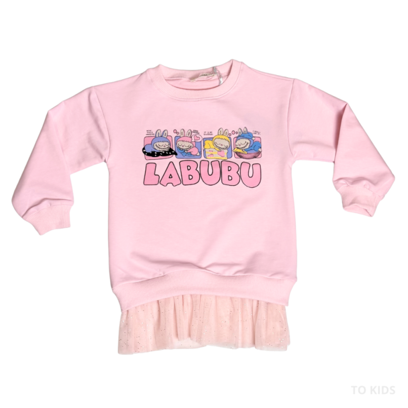 Dívčí komplet Labubu Pink