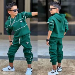 Chlapecká tepláková souprava Bambam Green