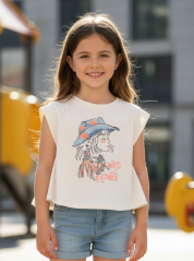 Dívčí triko Mayoral Wild Flower