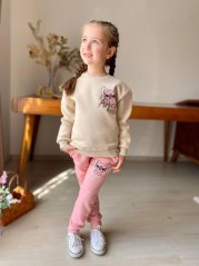 Dívčí souprava Stitch Pink