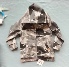 Chlapecká mikina Army grey