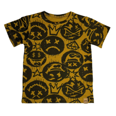 Chlapecké triko Smajlík Yelow