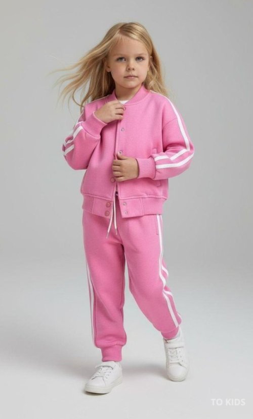 Dívčí třídílný komplet Pink