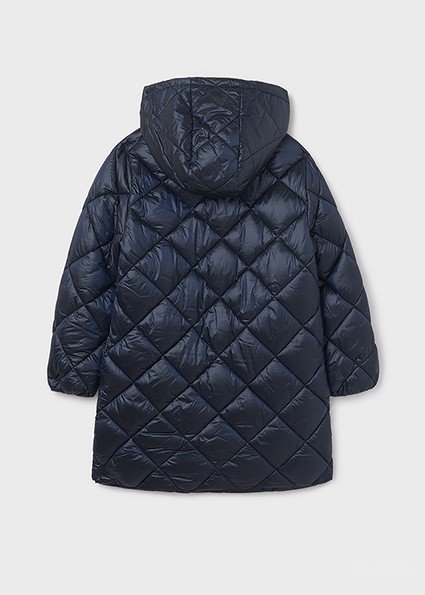 Mayoral dívčí dlouhý zimní kabát Blue - Velikost: 128/ 8 let