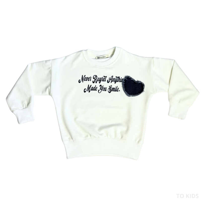 Dívčí komplet Heart White