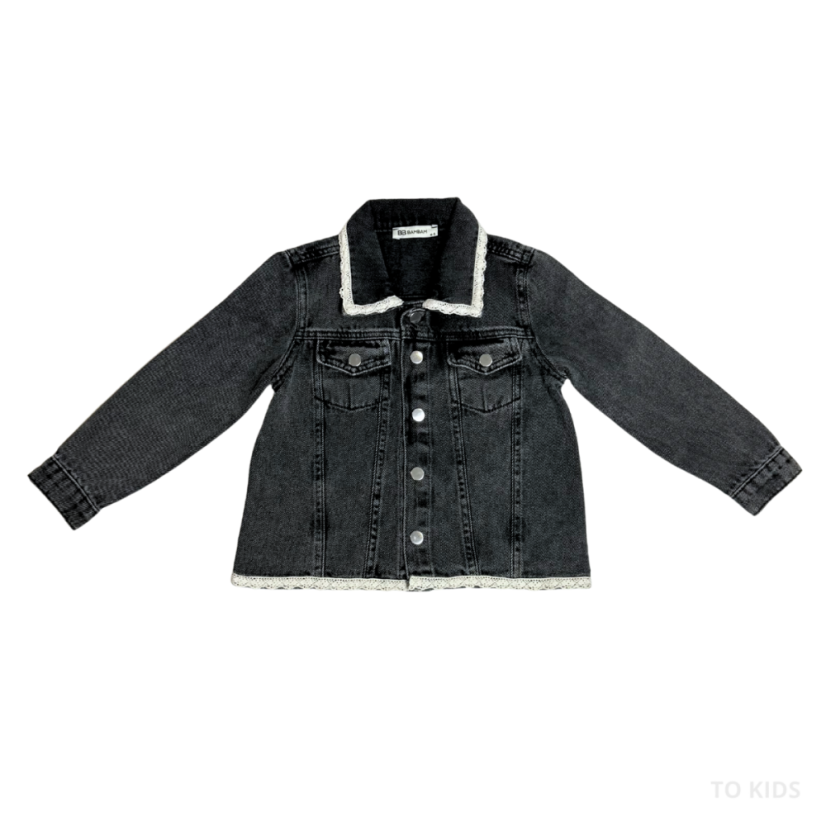 Dívčí džínový komplet Perfectly Black