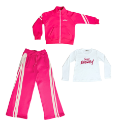 Dívčí zateplený komplet Energy Pink