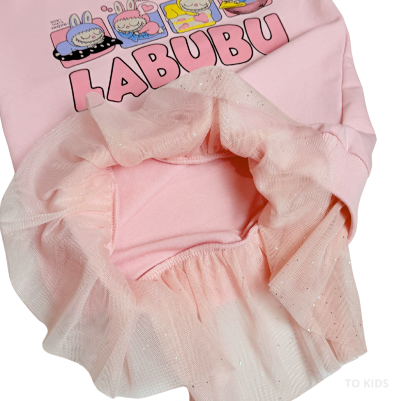 Dívčí komplet Labubu Pink