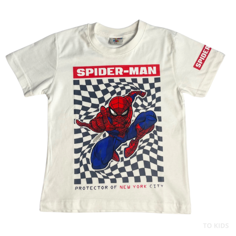 Chlapecký letní komplet Spiderman - Velikost: 98/104 - 3-4 roky
