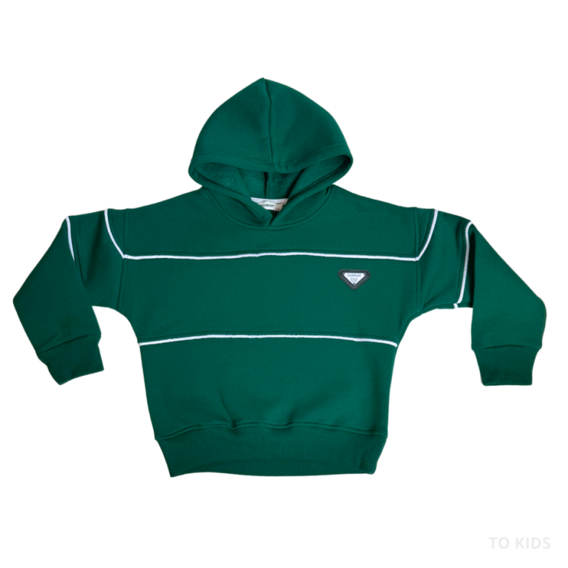 Chlapecká tepláková souprava Bambam Green - Velikost: 122/128 - 7-8 let