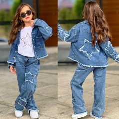 Třídílný dívčí komplet Star