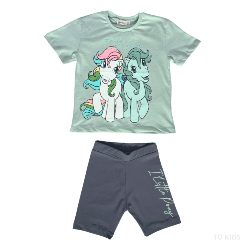 Dívčí komplet Pony - Velikost: 134/140 - 9-10 let