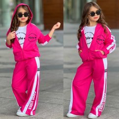 Dívčí třídílný komplet Good Vibes Red