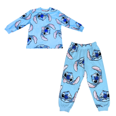 Dívčí pyžamo Stitch Blue