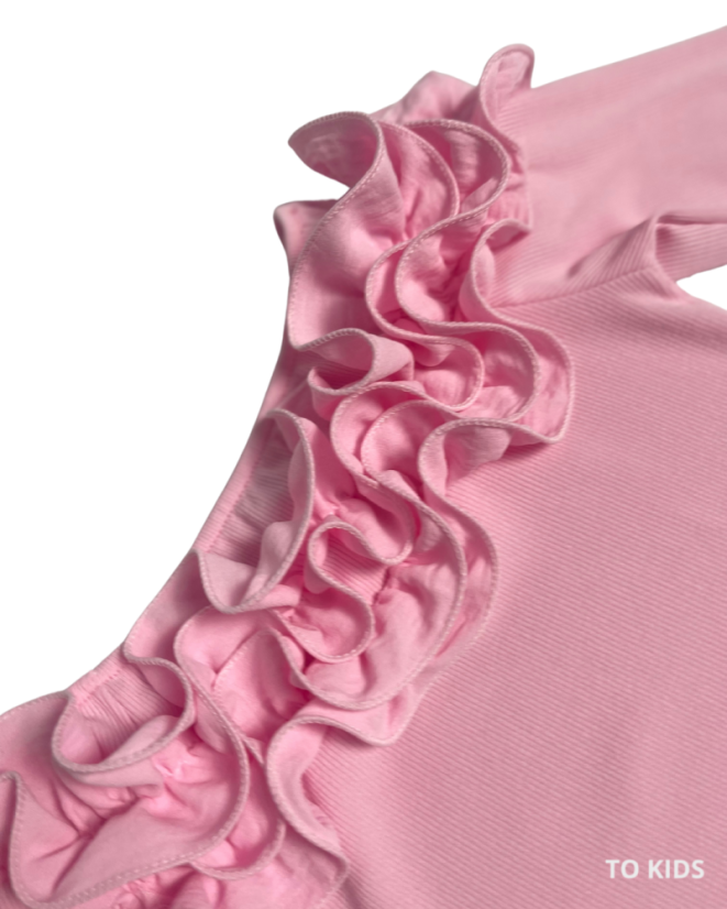 Dívčí šaty s kabelkou Pink - Velikost: 164/ 14 let