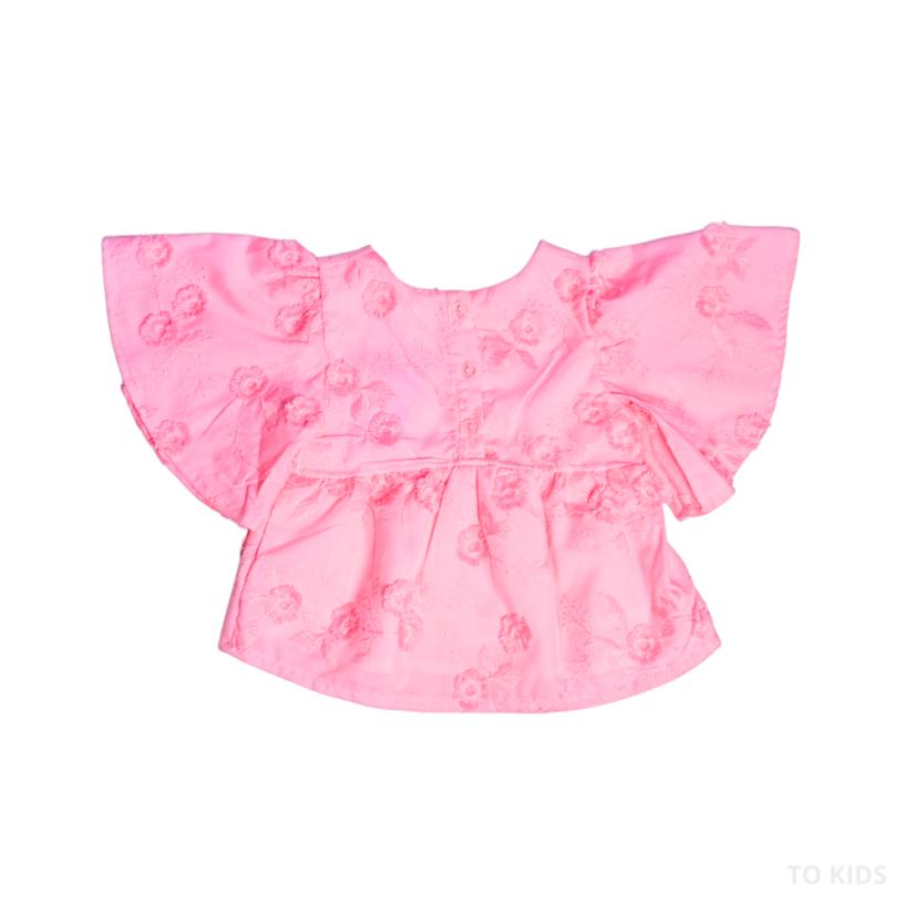 Dívčí set Flowers Pink