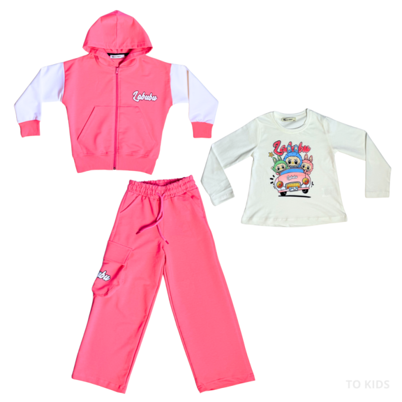 Dívčí komplet  Labubu Pink