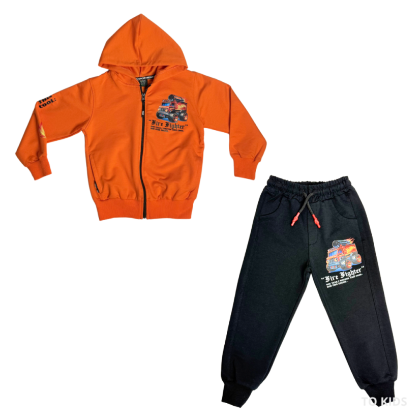 Chlapecký komplet Orange - Velikost: 110/ 5 let