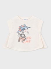 Dívčí triko Mayoral Wild Flower