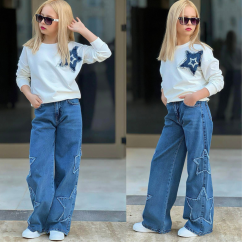 Dívčí komplet Star White