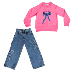 Dívčí komplet Blue Pink