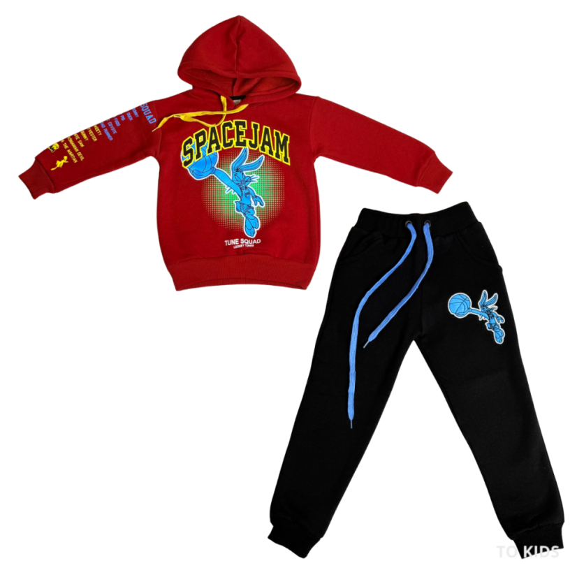 Chlapecká souprava Spacejam Red - Velikost: 98/104 - 3-4 roky