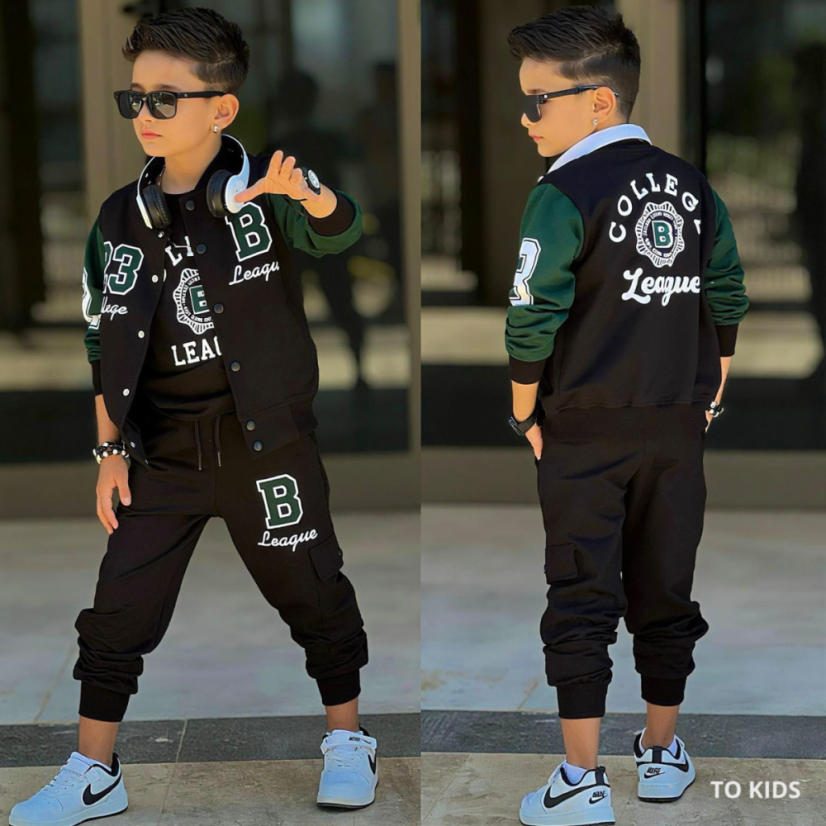 Chlapecký třídílný komplet College League