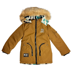 Chlapecká zimní bunda Braun