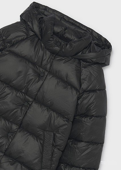 Dívčí zimní bunda Mayoral Black