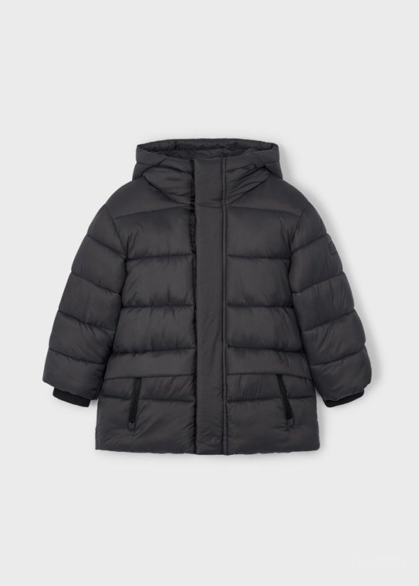 Mayoral chlapecká zimní bunda Antracit - Velikost: 128/ 8 let