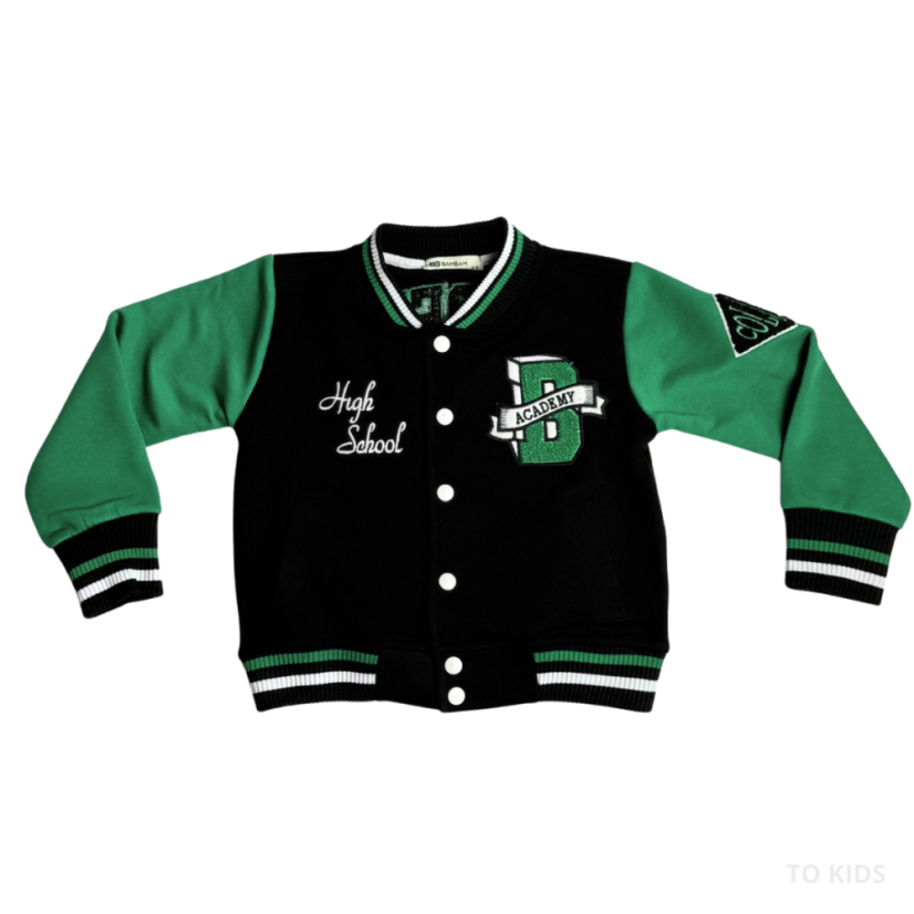 Chlapecký třídílný komplet Academy Green - Velikost: 146/152 - 11-12 let