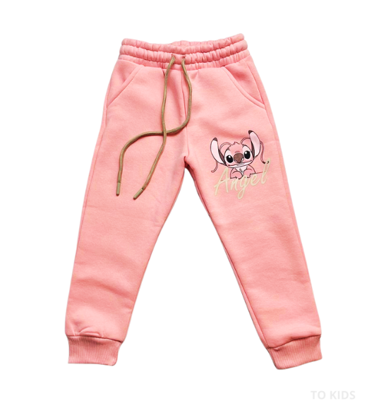 Dívčí souprava Stitch Pink - Velikost: 104/110 - 4-5 let