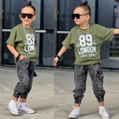 Chlapecký set London 89 Khaki