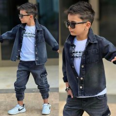 Chlapecký džínový komplet Dreams