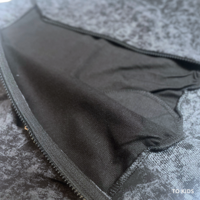 Chlapecká mikina Black-Gray - Velikost: 104/ 4 roky