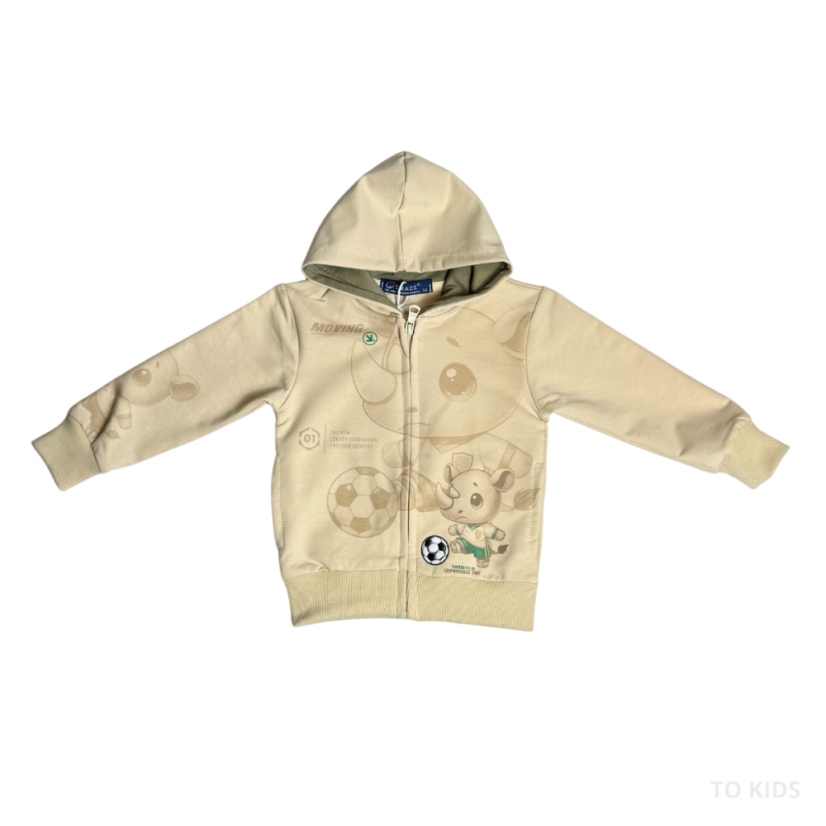 Chlapecká souprava Goool Beige - Velikost: 92/ 24 měsíců