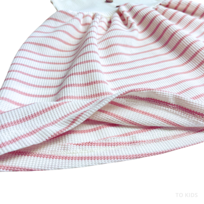 Dívčí šaty Pink Stripe