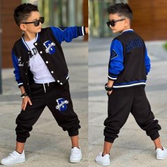 Chlapecký třídílný komplet Academy Blue