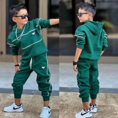 Chlapecká tepláková souprava Bambam Green