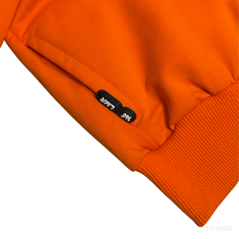 Chlapecká mikina Orange - Velikost: 104/ 4 roky