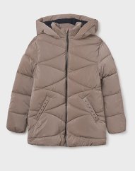 Mayoral dívčí zimní bunda Taupe