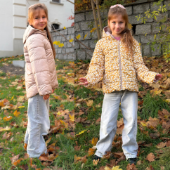 Mayoral dívčí oboustranná zimní bunda