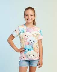 Dívčí triko Dogs G