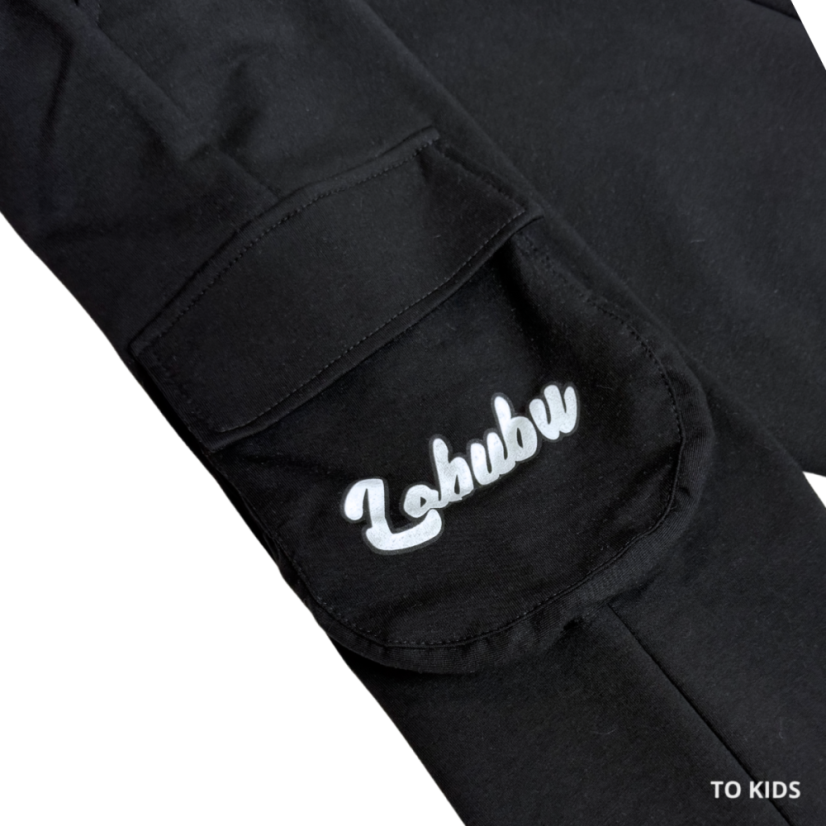 Dívčí komplet  Labubu Black - Velikost: 104/110 - 4-5 let