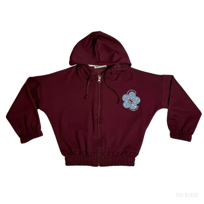 Dívčí třídílný komplet Blue Flower