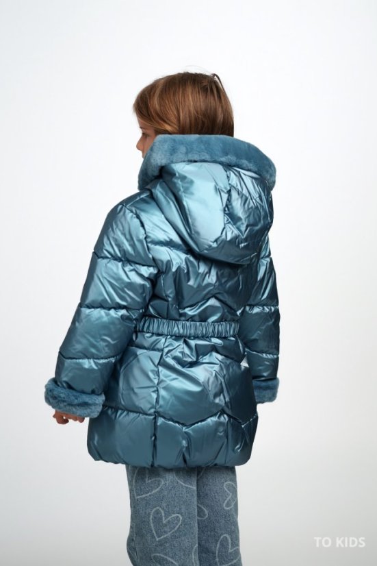Mayoral dívčí zimní bunda Blue