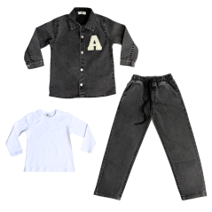 Chlapecký třídílný komplet A